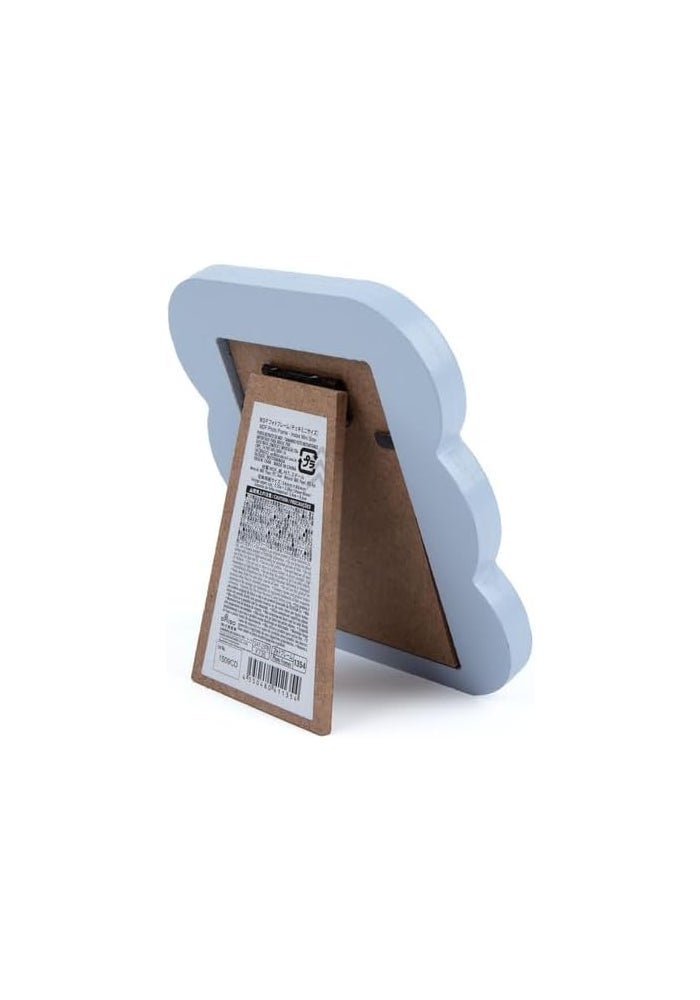 إطار صور MDF صغير | أزرق فاتح | إطار صور ديكوري صغير للمنزل والمكتب والهدايا - Image 2